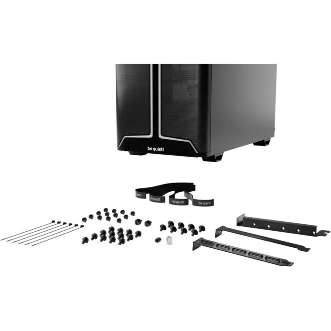 be quiet! Pure Base 501 DX Mid Tower PC Case - Black ATX/mATX/Mini-ITX USB-C 3x140mm — image 7
