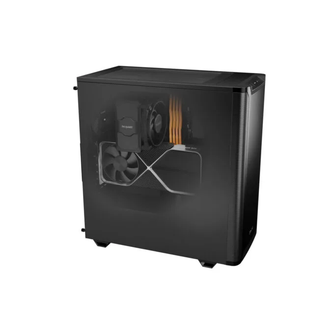 be quiet! Pure Base 501 - Mid Tower PC Case, Black, ATX/mATX/Mini-ITX, USB-C, 2x140mm Fans — image 5