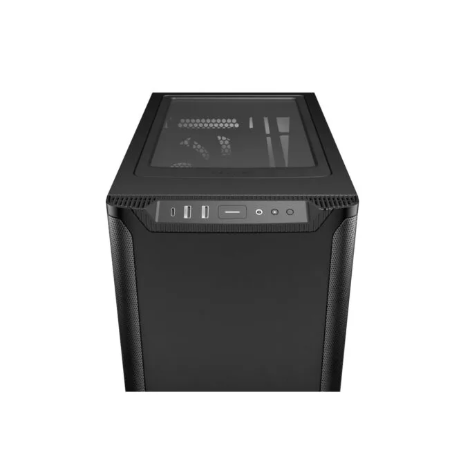 be quiet! Pure Base 501 - Mid Tower PC Case, Black, ATX/mATX/Mini-ITX, USB-C, 2x140mm Fans — image 6