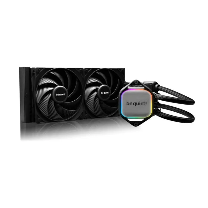 Be Quiet Pure Loop 2 240mm - BW017 - Black, Dual 120mm ARGB Fans, PWM Pump — image 1