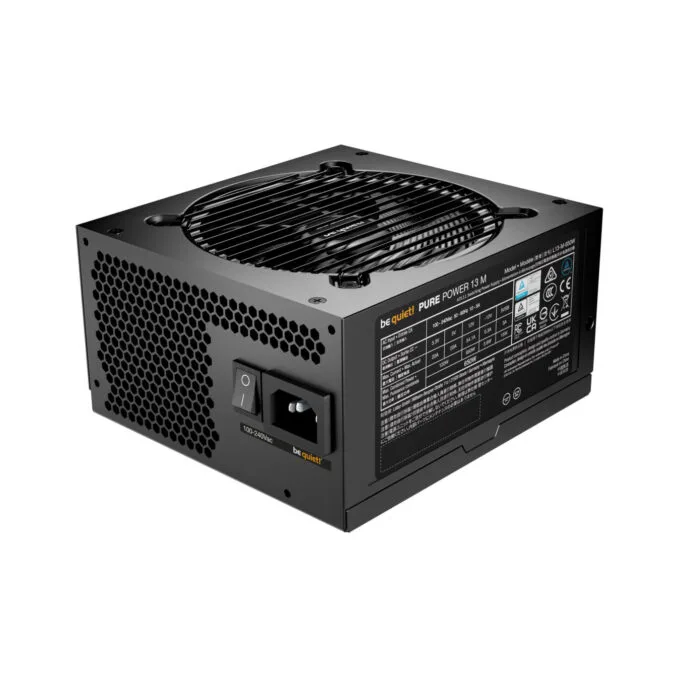 be quiet! Pure Power 13 M 650W BP025EU - Fully-Modular ATX 3.1 80+ Gold PSU — image 3