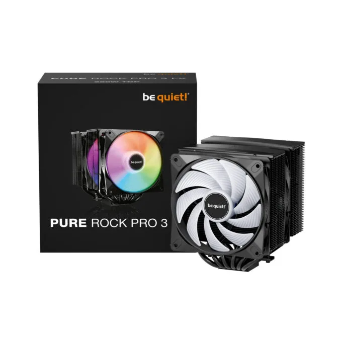 be quiet! Pure Rock Pro 3 LX BK043 Black Dual 120mm PWM 6 Heatpipes 250W TDP — image 5