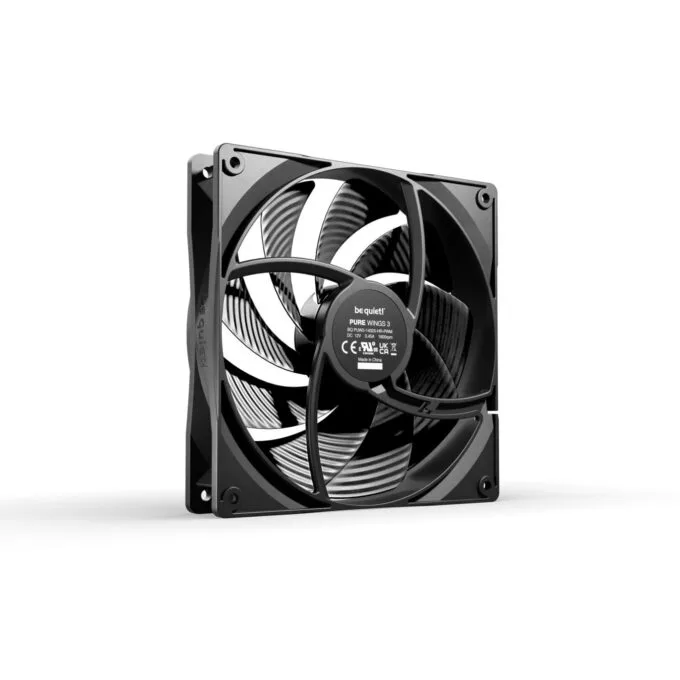 Be Quiet! Pure Wings 3 High-Speed PWM Case Fan - BL109 - 140mm, Black — image 2