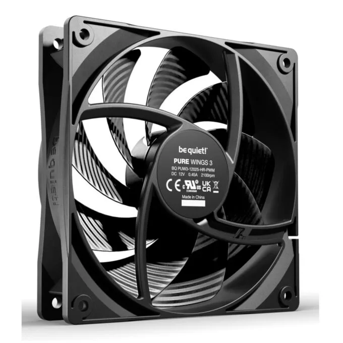Be Quiet! Pure Wings 3 PWM HS 120mm High-Speed - BL140 - 3-pack — image 2