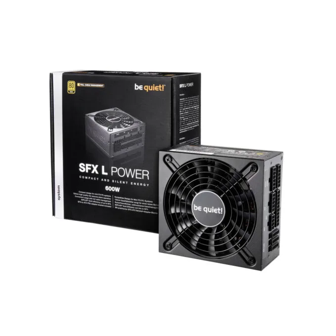 be quiet! SFX L Power 600W - Fully-Modular SFX-L PSU - 80 PLUS Gold, 120mm Fan — image 3