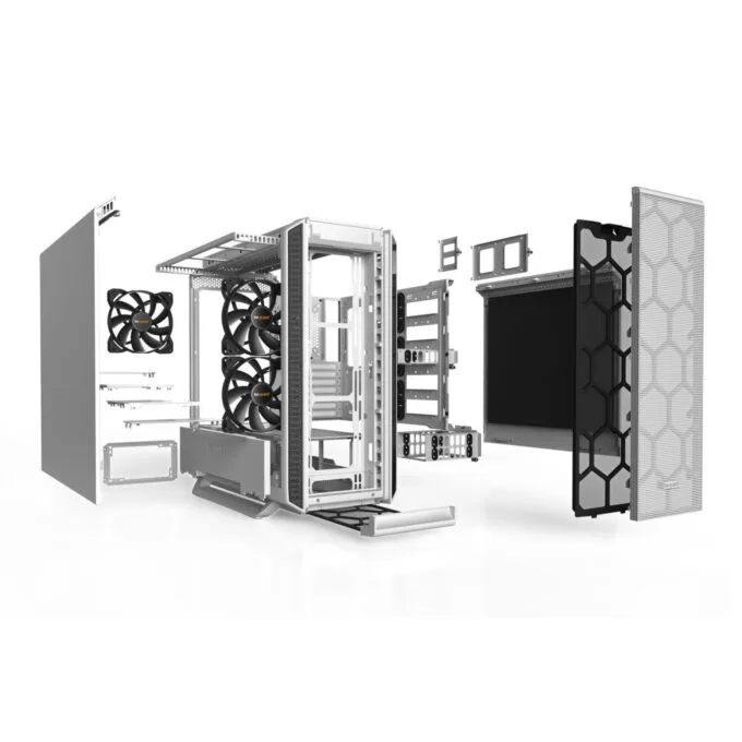 be quiet! Silent Base 802 - White - Mid Tower, E-ATX/ATX/mATX/Mini-ITX, USB-C, 3x140mm Fans — image 6