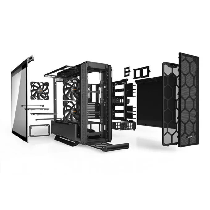 be quiet! Silent Base 802 Window Black - Mid Tower PC Case, Tempered Glass, E-ATX, USB-C - BGW38 — image 6