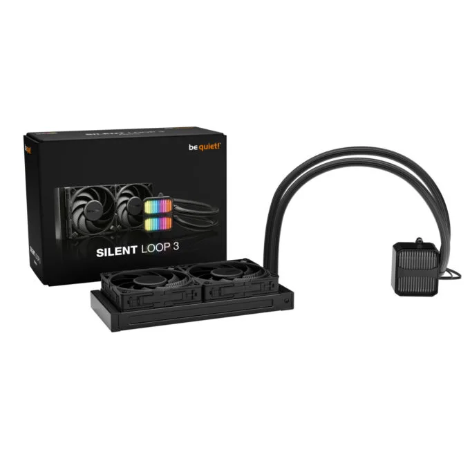 be quiet! Silent Loop 3 240mm - BW024 - Black AIO Liquid CPU Cooler, 2x120mm PWM Fans — image 6