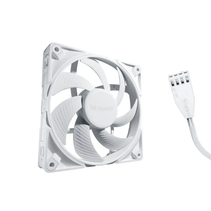 be quiet! Silent Wings Pro 4 - BL119 - 140mm PWM Case Fan, White, High Static Pressure — image 2