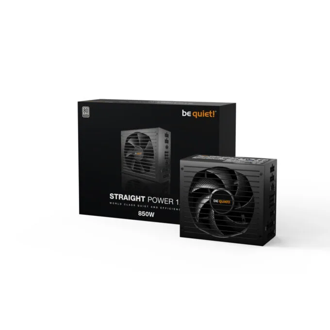Be Quiet! Straight Power 12 850W - BN337 - 80 PLUS Platinum, Fully-Modular, ATX 3.1, Black — image 4