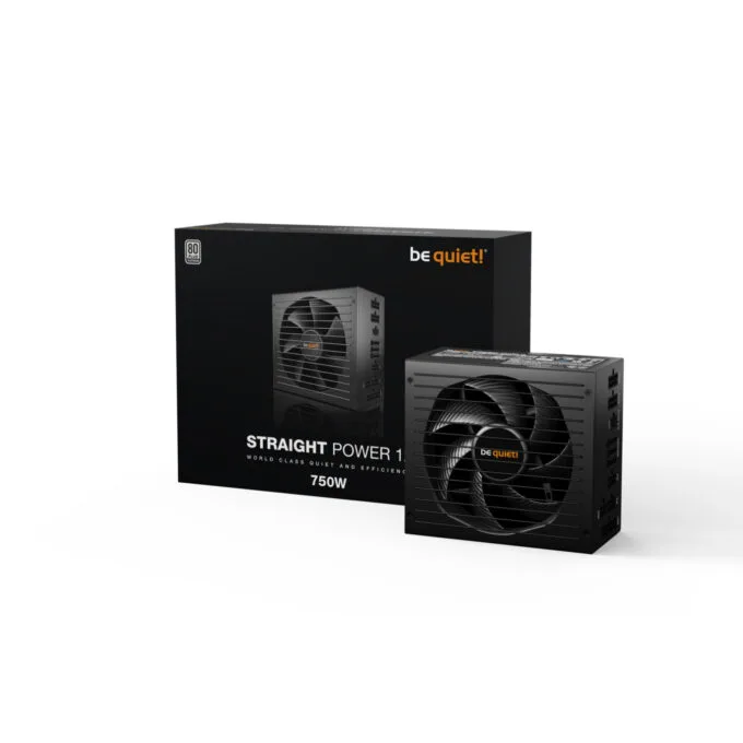 Be Quiet Straight Power 12 - BN336 - 750W 80 PLUS Platinum, Fully-Modular, ATX 3.1, Black — image 4