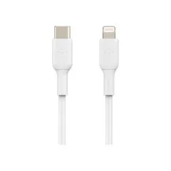 Belkin BOOST CHARGETM Lightning auf USB-C Kabel. 2m. weiß