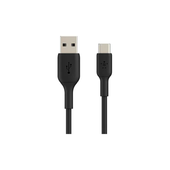Belkin USB-C USB-A Kabel PVC. 2m. schwarz — image 3