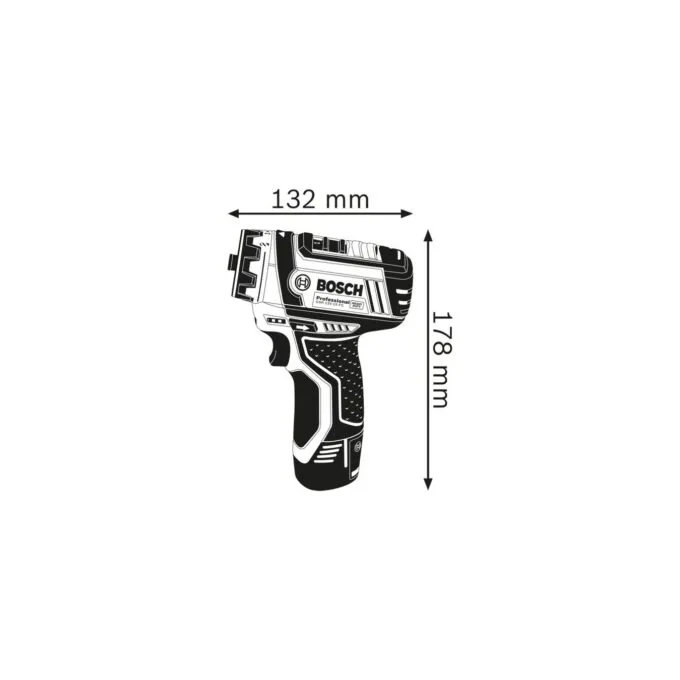 Bosch Cordless drill screwdriver - GSR 12V-15 FC Professional - 12 volts — image 4