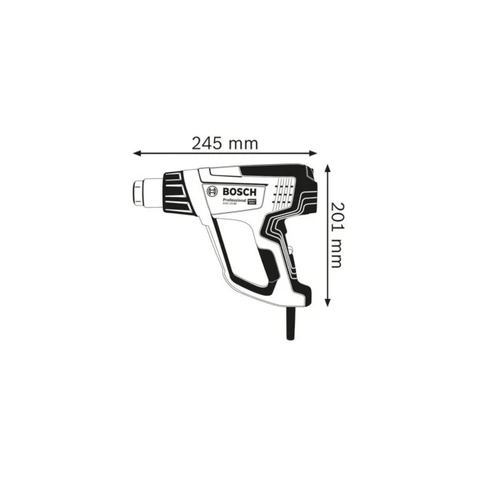 Bosch Hot air gun - GHG 23-66 - Professional + 5-piece accessories — image 3