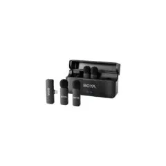 BOYA BY-V4U Wireless 4 person 4-channel mini Lavalier USB-C 2.4GHz Microphone