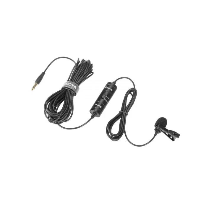 BOYA (M1 Smart) wired mic - BY-M1S - Lavalier microphone 3.5mm for phone, laptop, camera — image 3