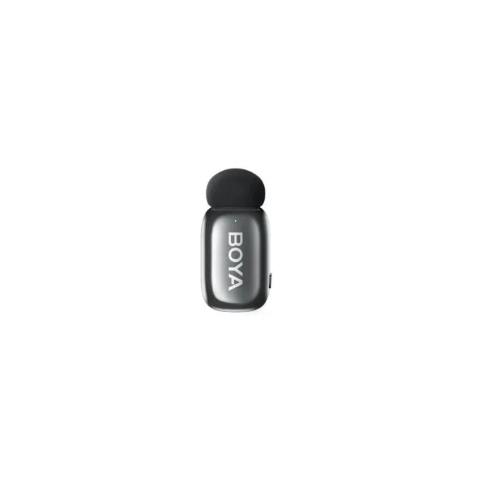 BOYA Mic - Mini 2 - Type-C Space Gray, 2,4GHz 2mic Wireless AI-ANC Mic w. Charging Box Mono stereo safety-tr — image 3
