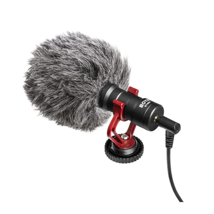 BOYA Shotgun Mic - BY-MM1 - Universal Mini Shotgun Mic 3.5mm for camera, phone, laptop — image 1