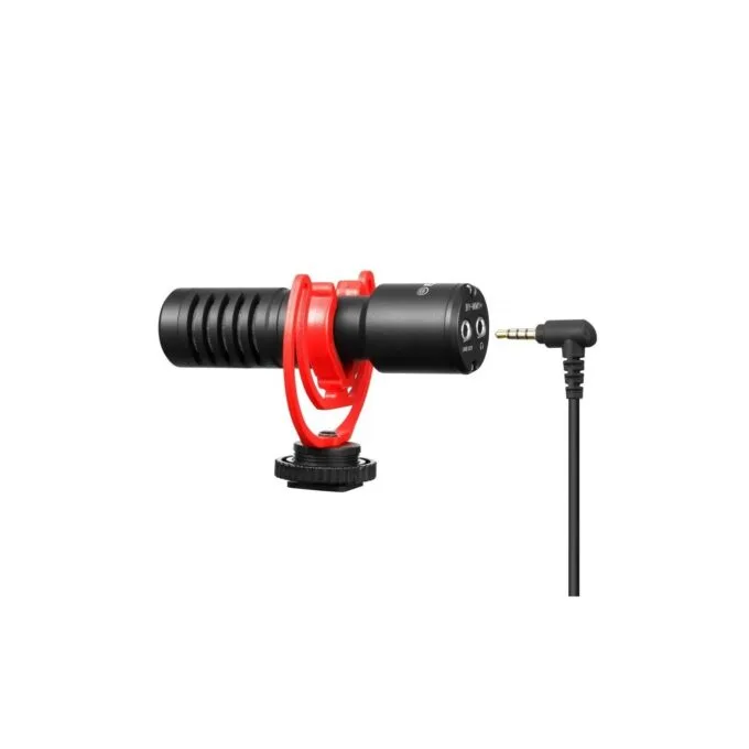 BOYA shotgun mic - BY-MM1+ - Universal Mini Shotgun Mic 3.5mm for camera, phone, laptop, improved signal — image 2
