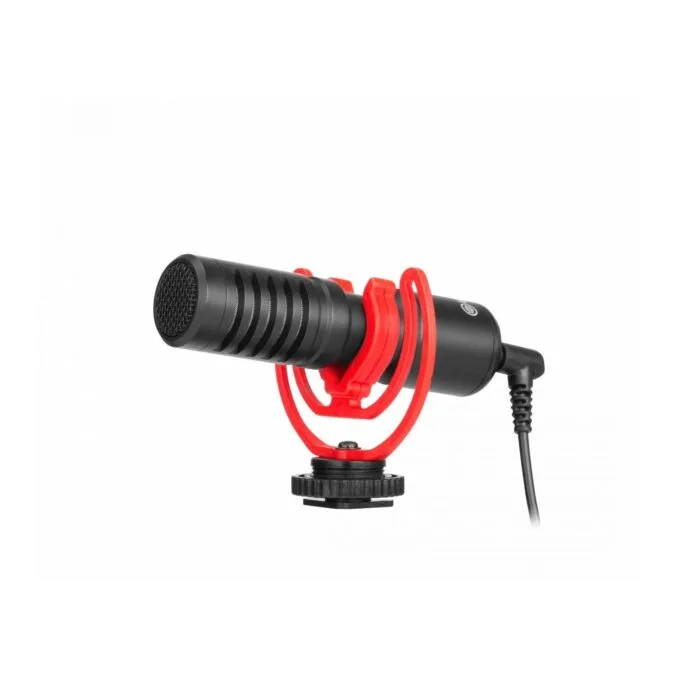 BOYA shotgun mic - BY-MM1+ - Universal Mini Shotgun Mic 3.5mm for camera, phone, laptop, improved signal — image 1