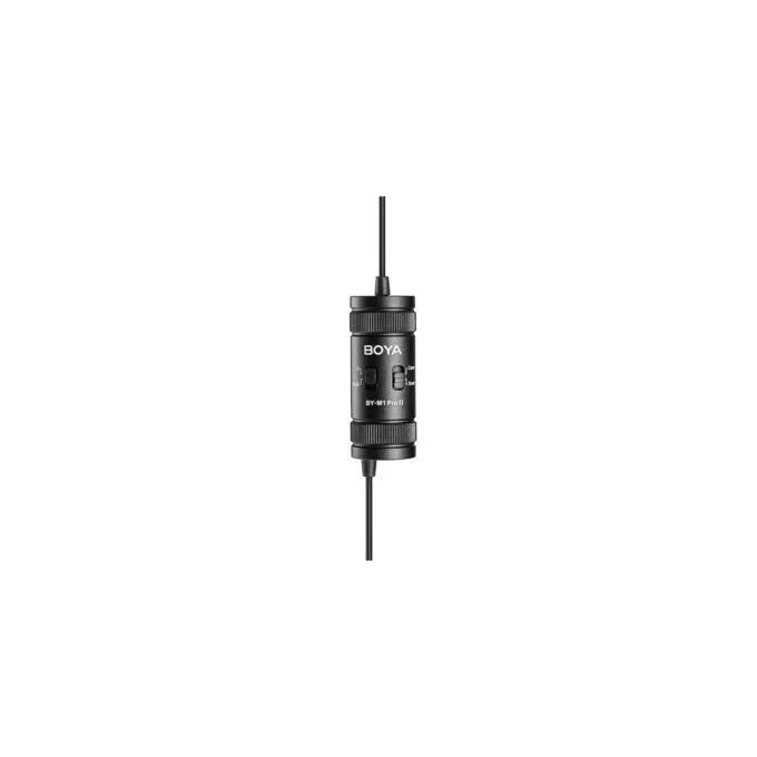 BOYA wired mic - BY-M1 Pro II - 6m cable, professional lavalier mic, camera, smartphone, tablet — image 5