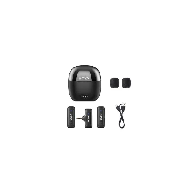 BOYA Wireless Mic - BY-WM3T-M2 - 2,4GHz Mobile wireless mic For Camera 3.5Jack — image 5