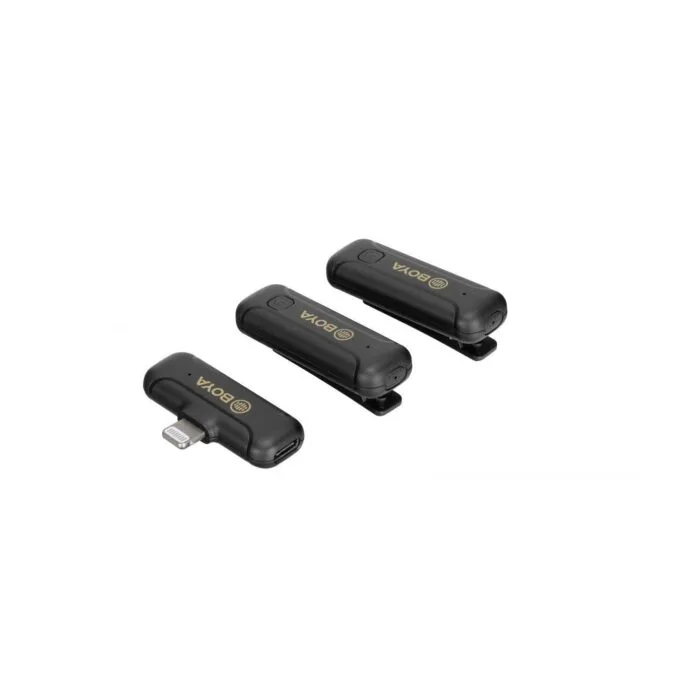BOYA Wireless Microphone - BY-WM3T2-D2 - 2.4GHz Mobile wireless mic for iOS iPhone — image 4