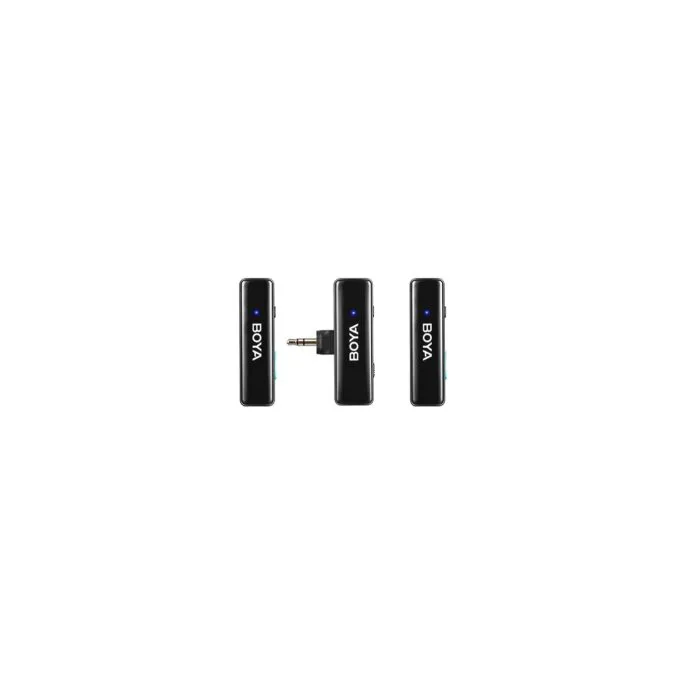 BOYALINK Mobile Wireless Mic - Android (USB-C), iPhone iOS, 3.5 TRS (laptop), 2-person vlog — image 4