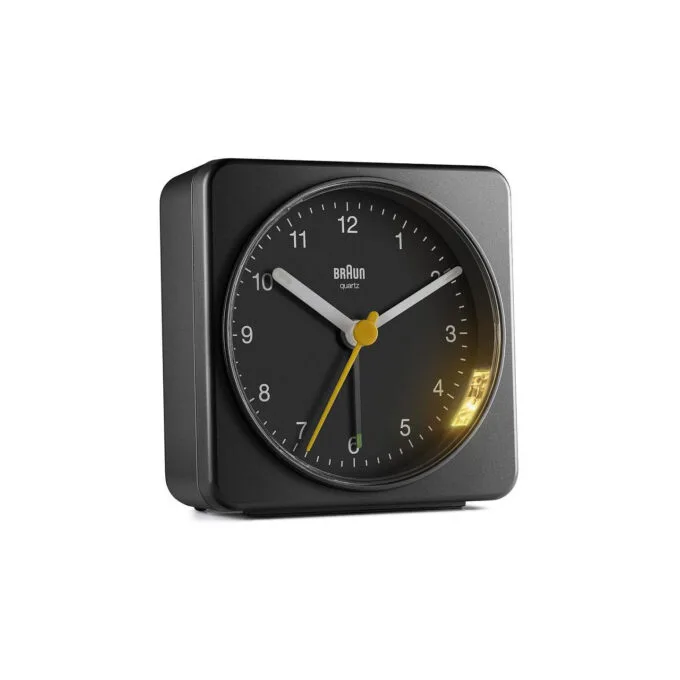 Braun BC 03 B Quarzwecker analog schwarz — image 2