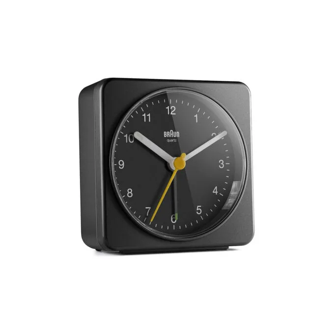 Braun BC 03 B Quarzwecker analog schwarz — image 1