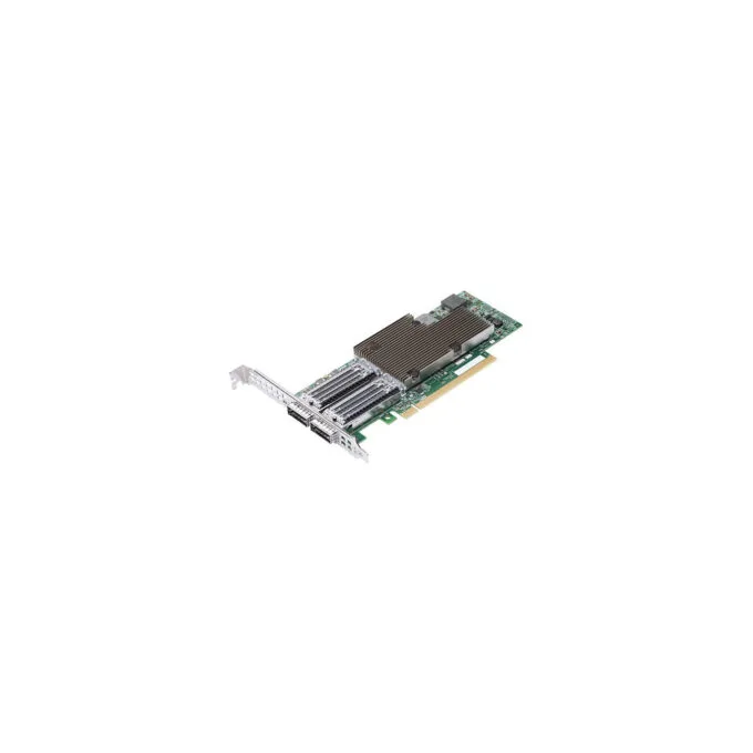 BROADCOM NetXtreme E-Series P2100G Netzwerkadapter PCIe 4.0 x16 100Gb QSFP56 x 2 — image 1