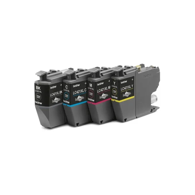 Brother 4-pack of Black Cyan Magenta and Yellow 500-page high capacity ink cartridges for DCP-J1050DW MFC-J1010DW and... — image 2