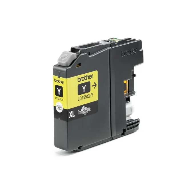 Brother Ink Cartridge - LC-125XLY - Yellow up to 1,200 pages per ISO/IEC 24711 — image 2