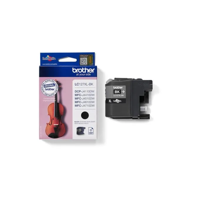 Brother Ink Cartridge - LC-127XL-BK - Black - up to 1,200 pages per ISO IEC 24711 — image 4