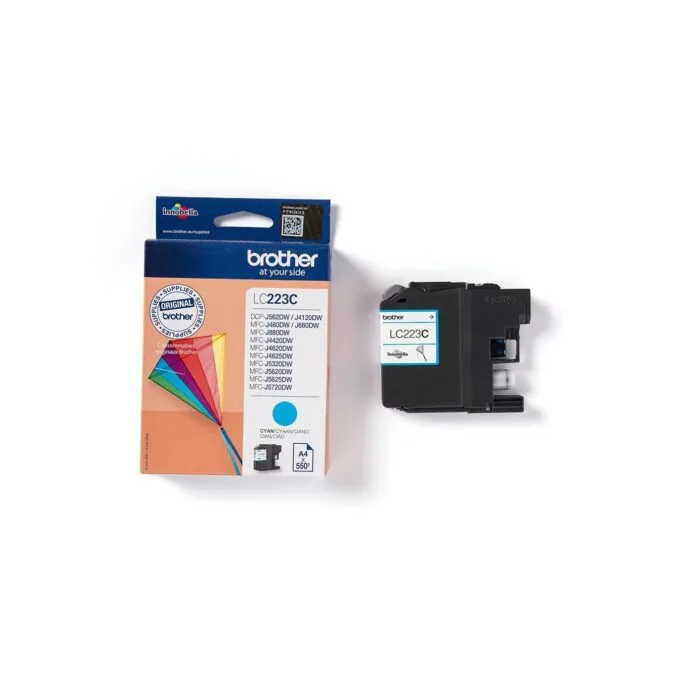 Brother Ink Cartridge - LC-223C - Cyan up to 550 pages per ISO/IEC 24711 — image 3