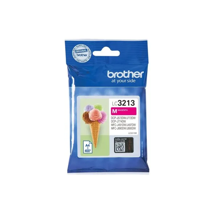 Brother Ink Cartridge - LC-3213M - Magenta up to 400 pages per ISO/IEC 24711 — image 1