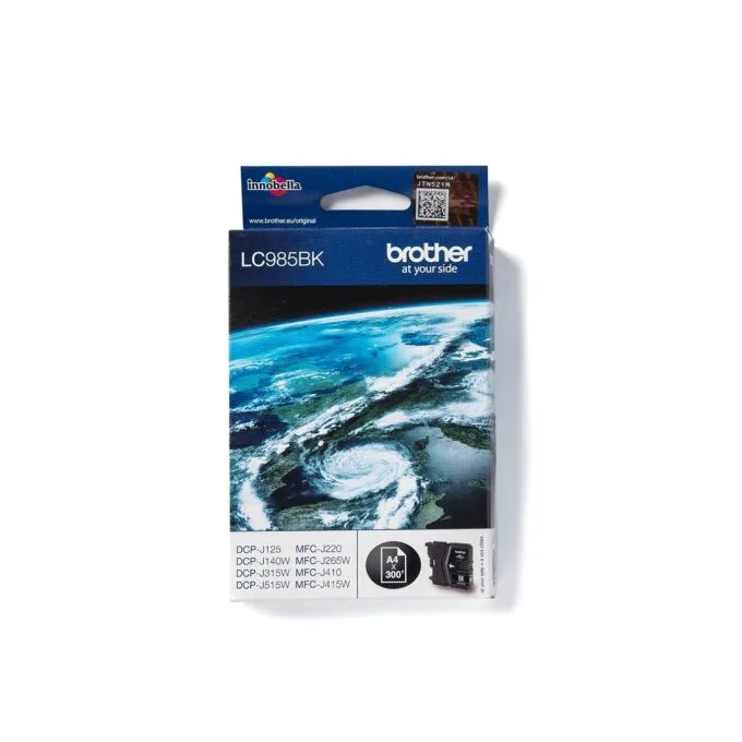 Brother Ink Cartridge - LC-985BK - Black up to 300 pages per ISO IEC 24711 — image 1