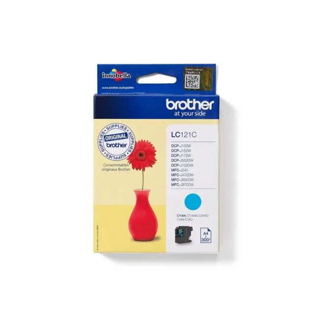 Brother Ink - LC-121C - Cyan up to 300 pages A4 ISO 24711 — image 1