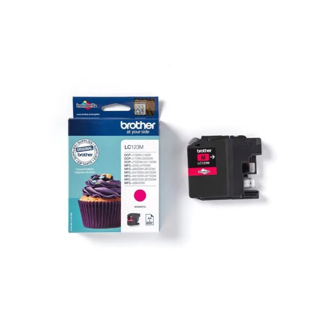 Brother Ink - LC-123M - Magenta up to 600 pages per ISO IEC 24711 — image 3