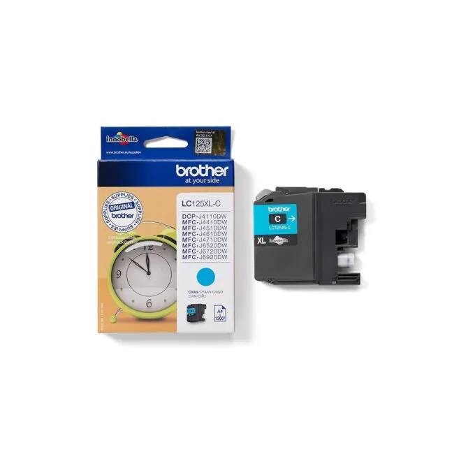 Brother Ink - LC-125XLC - Cyan up to 1,200 pages per ISO/IEC 24711 — image 2