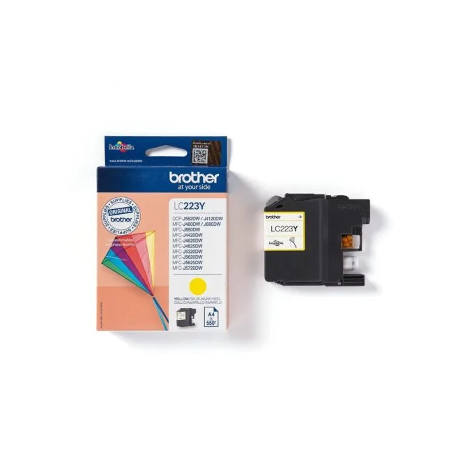 Brother Ink - LC-223Y - Yellow up to 550 pages per ISO IEC 24711 — image 2
