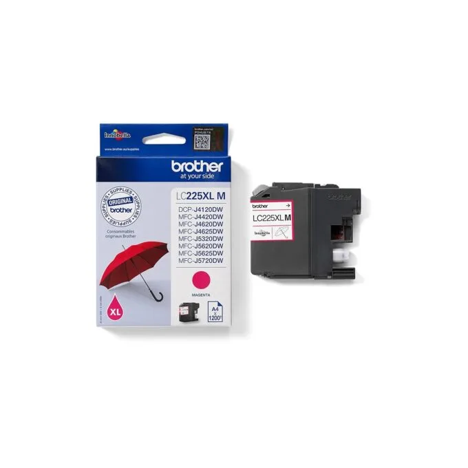 Brother Ink - LC-225XL-M - Magenta, up to 1,200 pages per ISO IEC 24711 — image 3