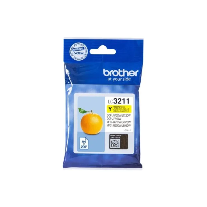 Brother Ink - LC-3211Y - Yellow up to 200 pages per ISO IEC 24711 — image 1