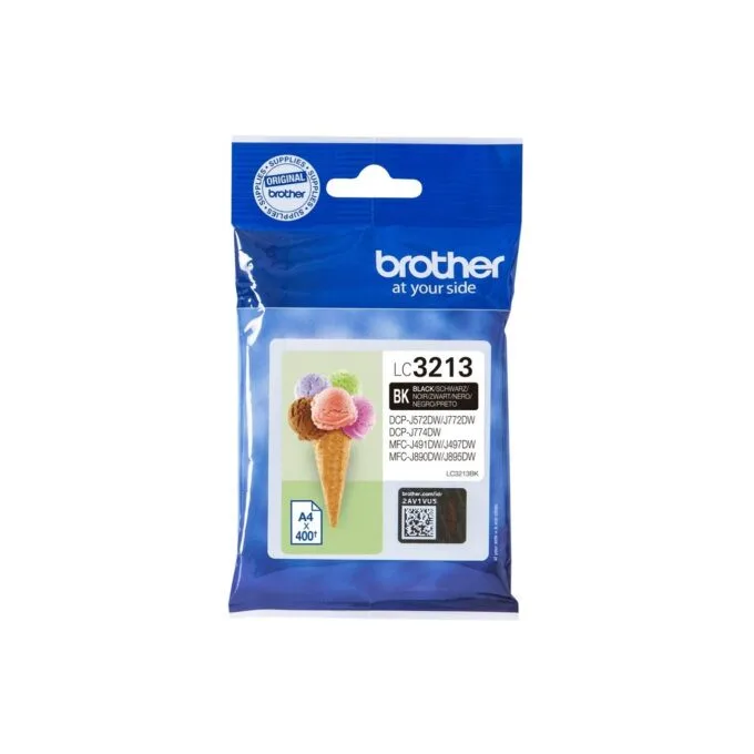 Brother Ink - LC-3213BK - Black up to 400 pages per ISO/IEC 24711 — image 1