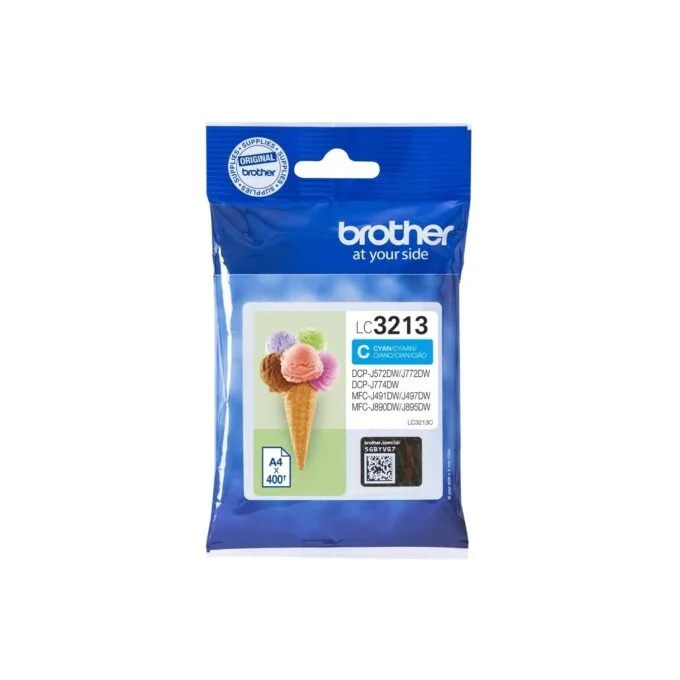 Brother Ink - LC-3213C - Cyan up to 400 pages per ISO/IEC 24711 — image 1