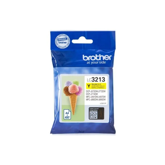 Brother Ink - LC-3213Y - Yellow up to 400 pages per ISO IEC 24711 — image 1