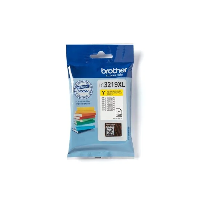 Brother Ink - LC-3219XLY - Yellow up to 3,000 pages per ISO IEC 24711 — image 1