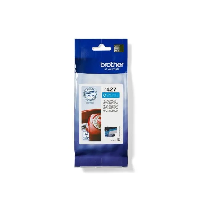 Brother Ink - LC-427C - Cyan up to 1,500 pages per ISO IEC 24711 — image 1