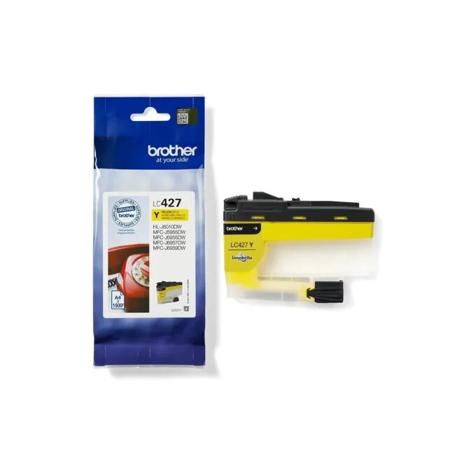 Brother Ink - LC-427Y - Yellow up to 1,500 pages per ISO IEC 24711 — image 2